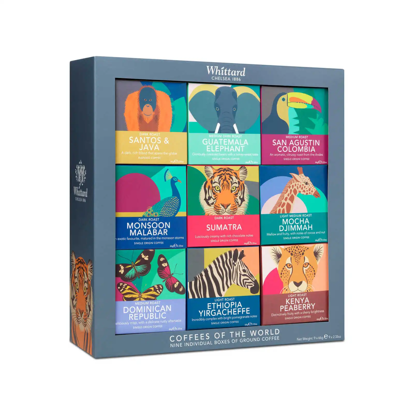 Whittard NW Coffees of the World Gift Set 594g