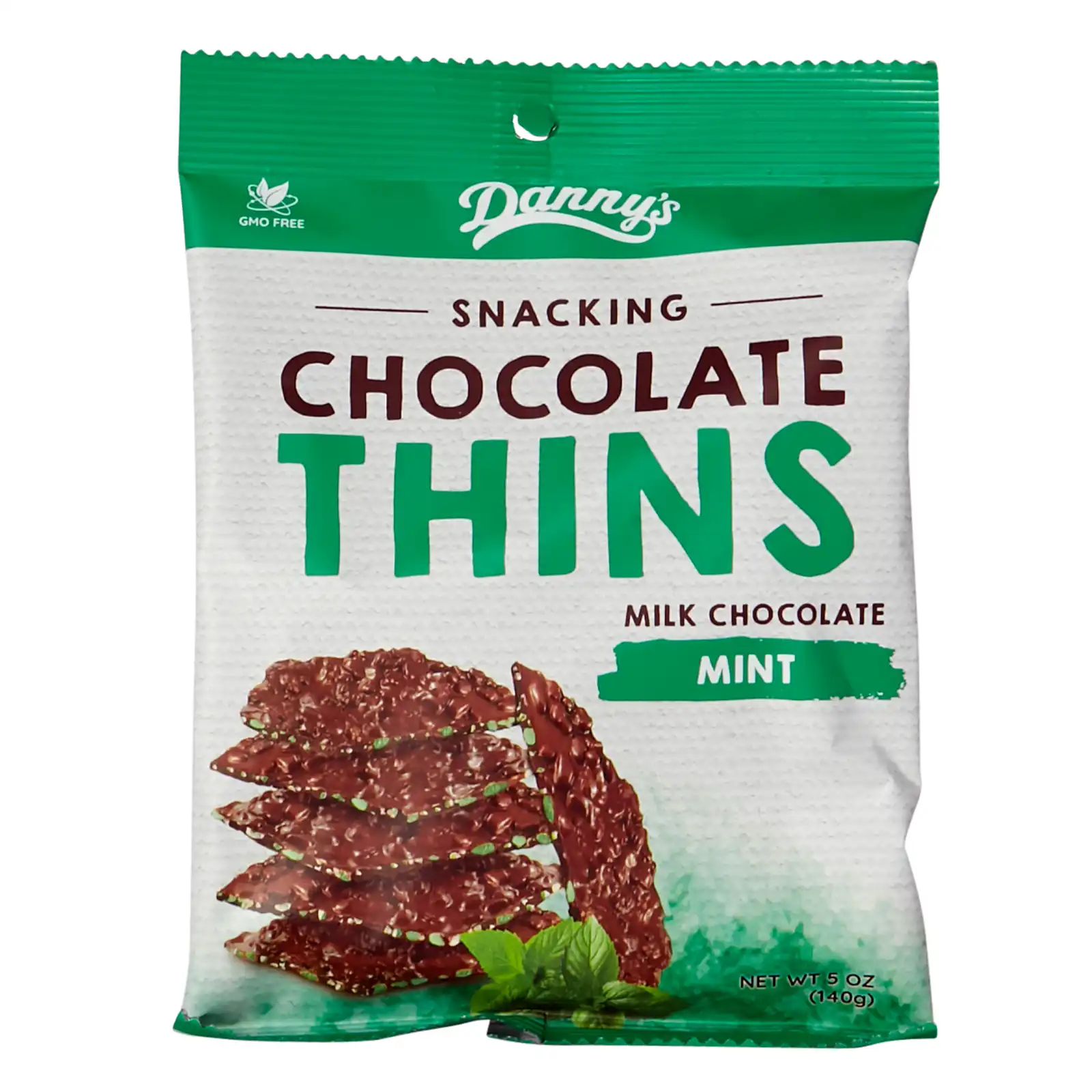 Danny's Snacking Chocolate Thins Mint 140gm