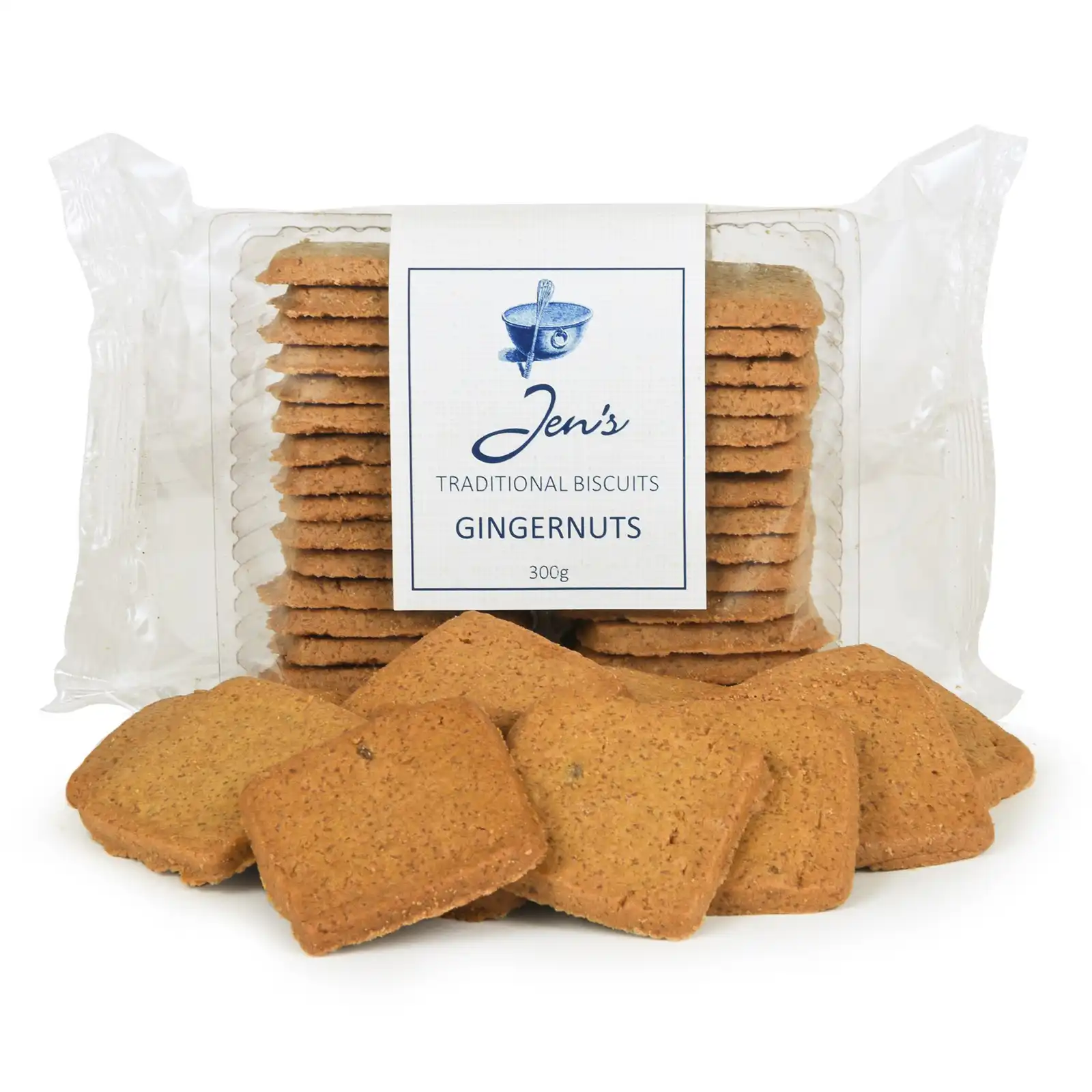 Jens Gingernut Cookies 300g