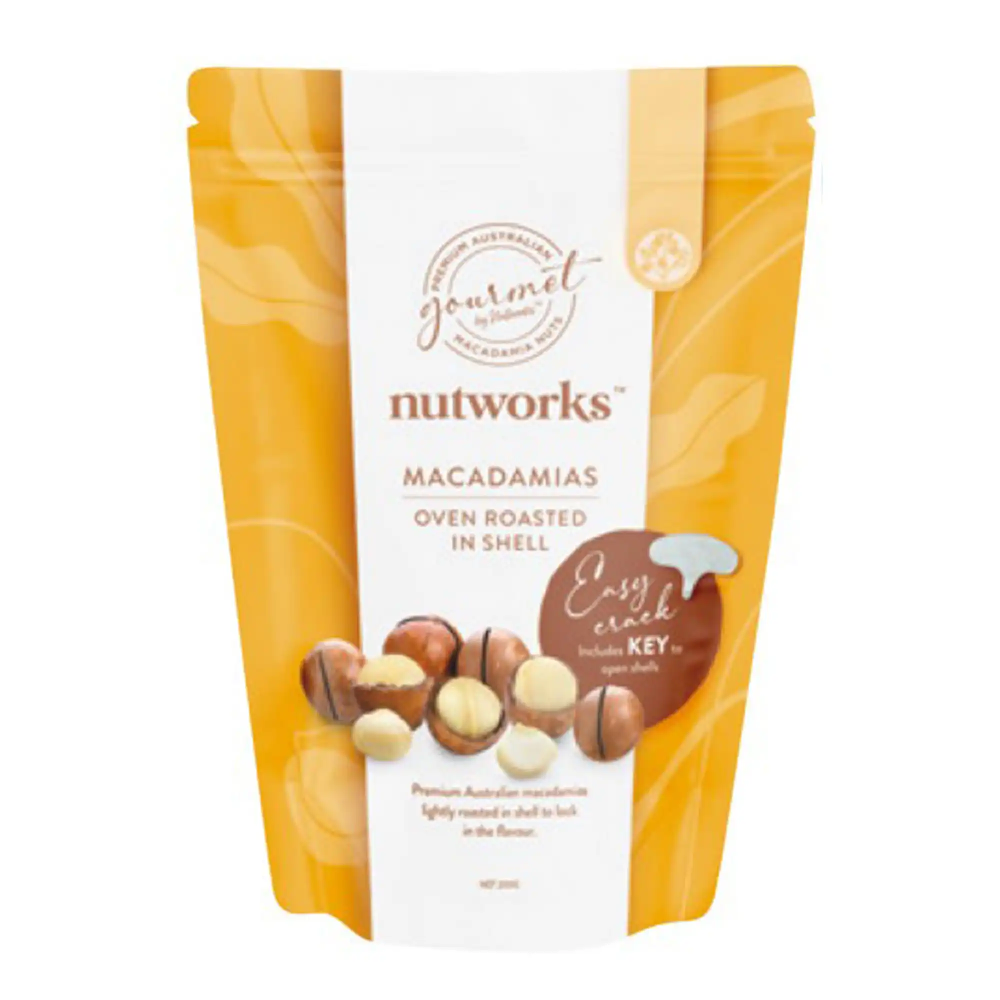 Nutworks Oven Roasted Nut in Shell Macadamias SUP 200g