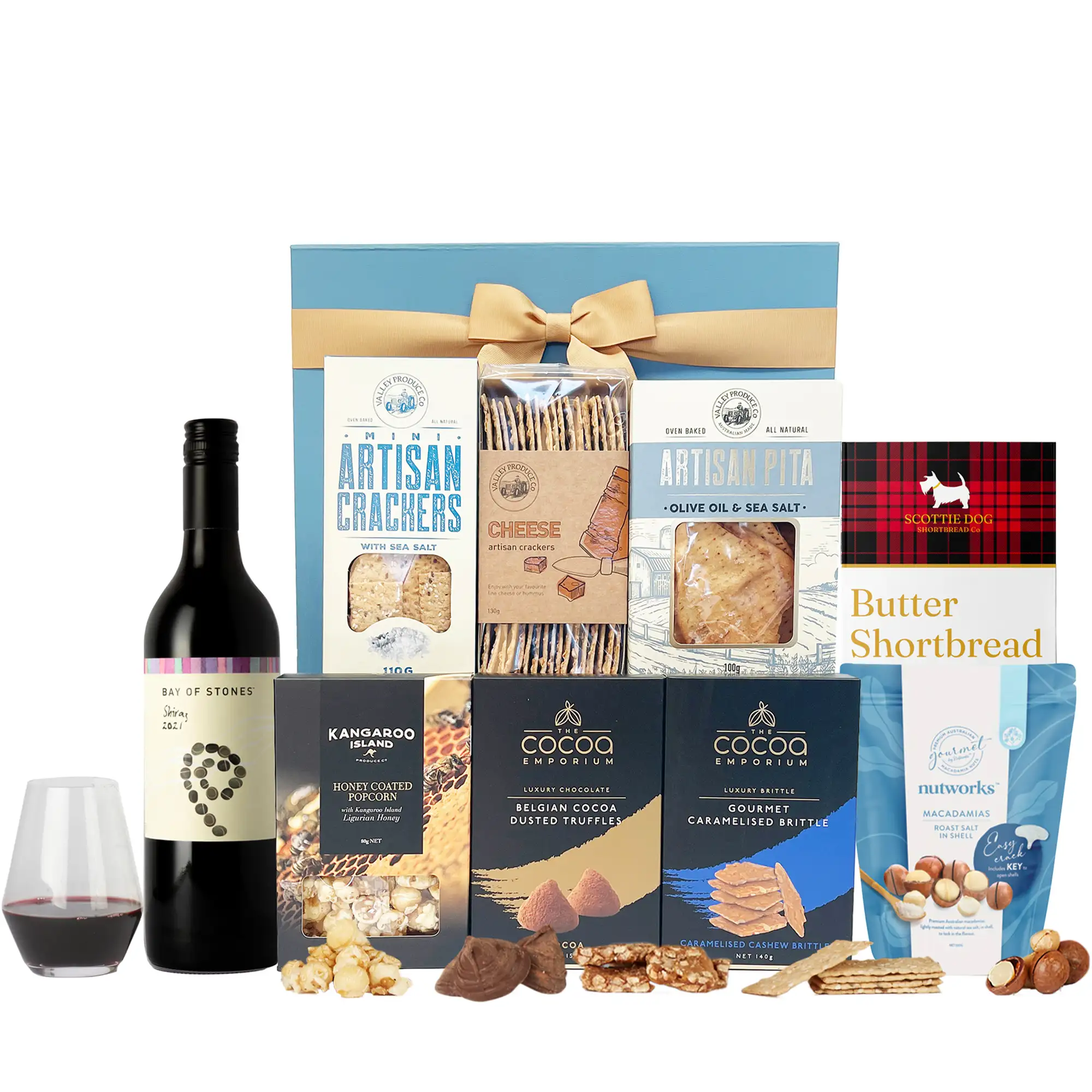 Red Wine & Nibbles Hamper